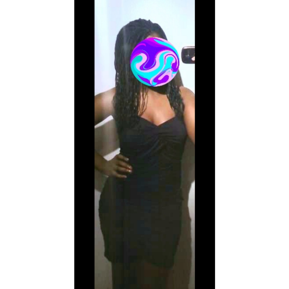 Black ribbed Dress